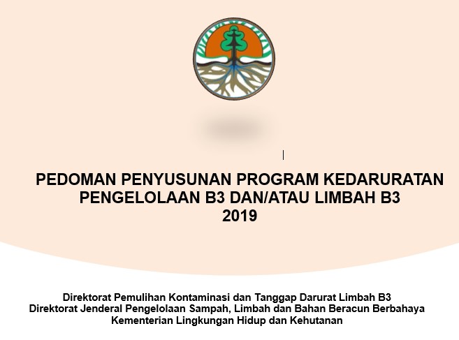 Program Kedaruratan Pengelolaan Limbah B3